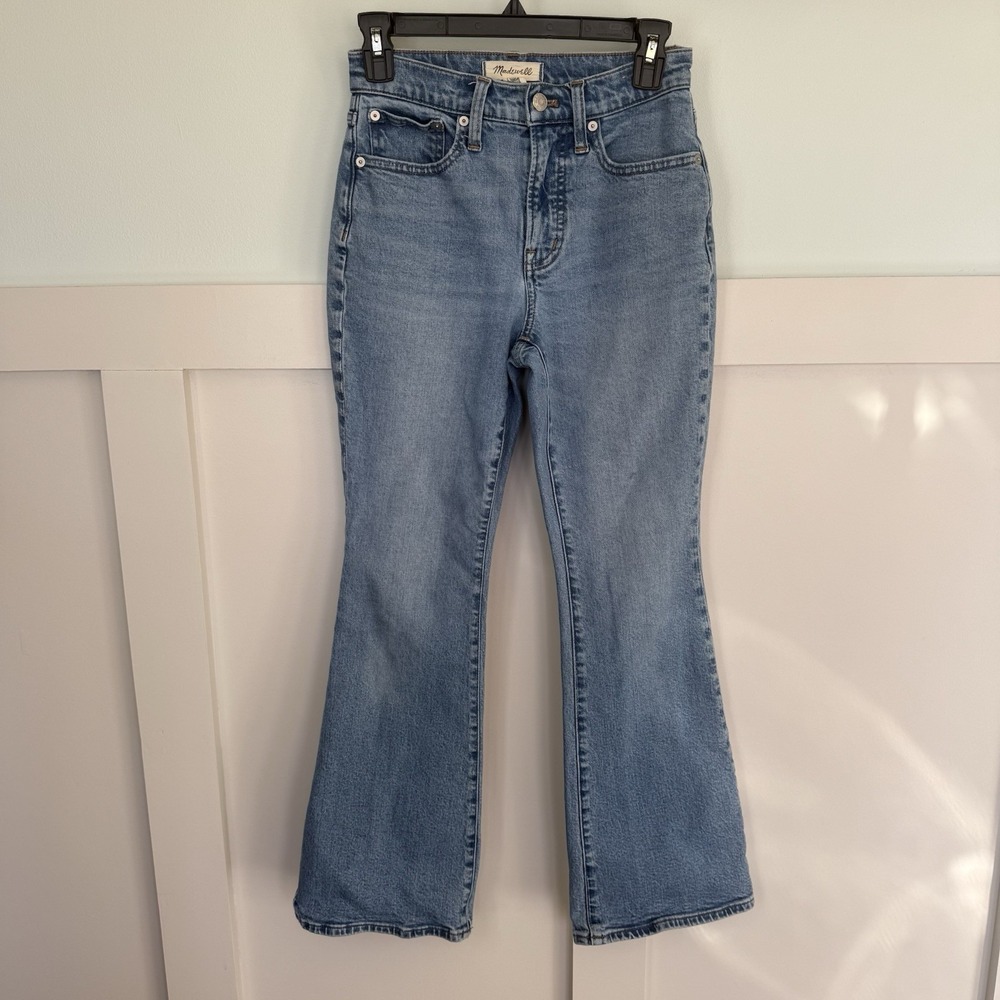 Madewell The Perfect Vintage Flare Jean Size 24‎ Petite Blue Medium Wash Western
